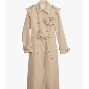 Loveshackfancy x gap trench coat xs